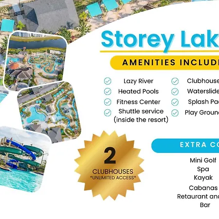 Lovely Thematic 2Br With 2 Clubhouses & Waterpark Kissimmee Esterno foto