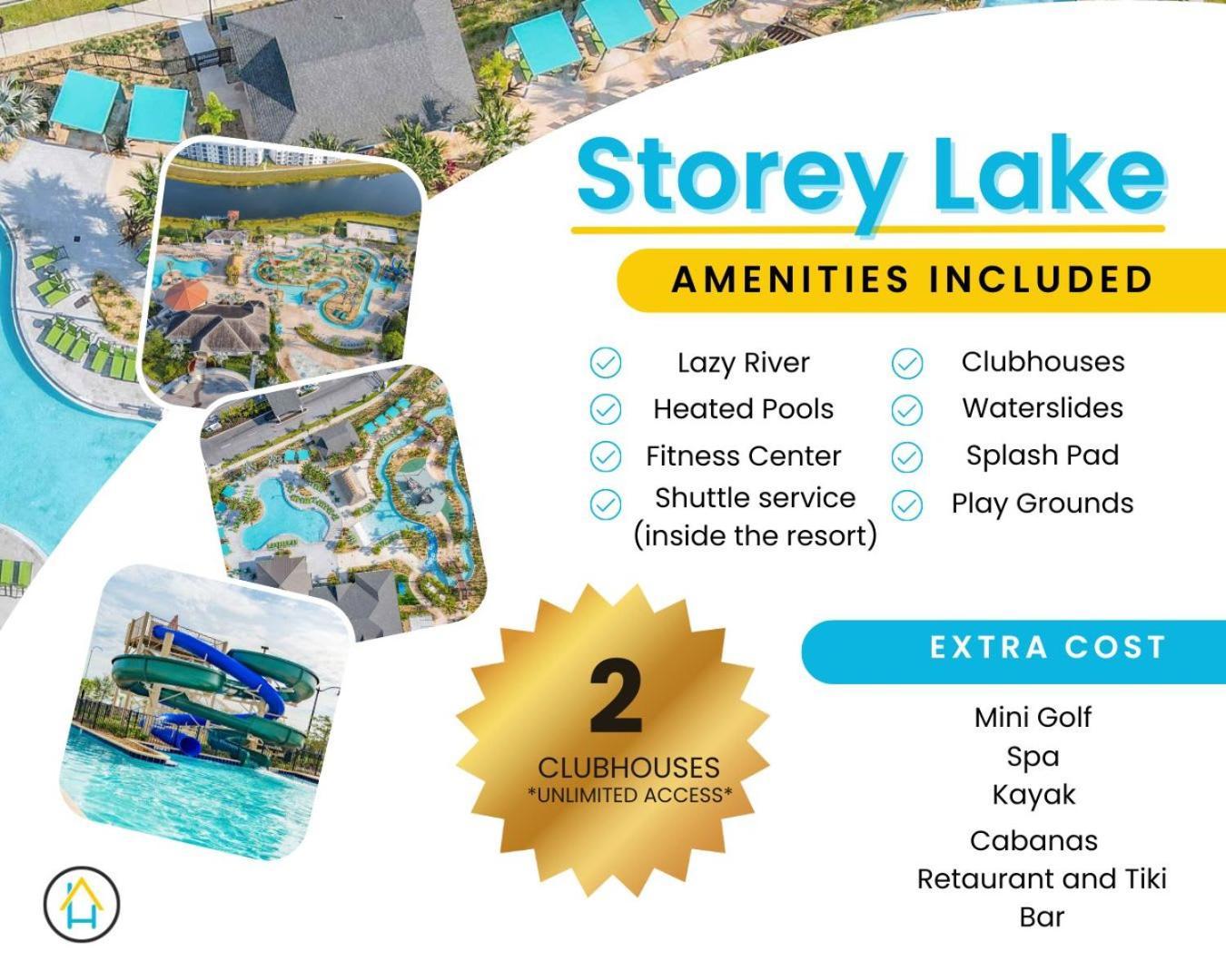 Lovely Thematic 2br With 2 Clubhouses & Waterpark *